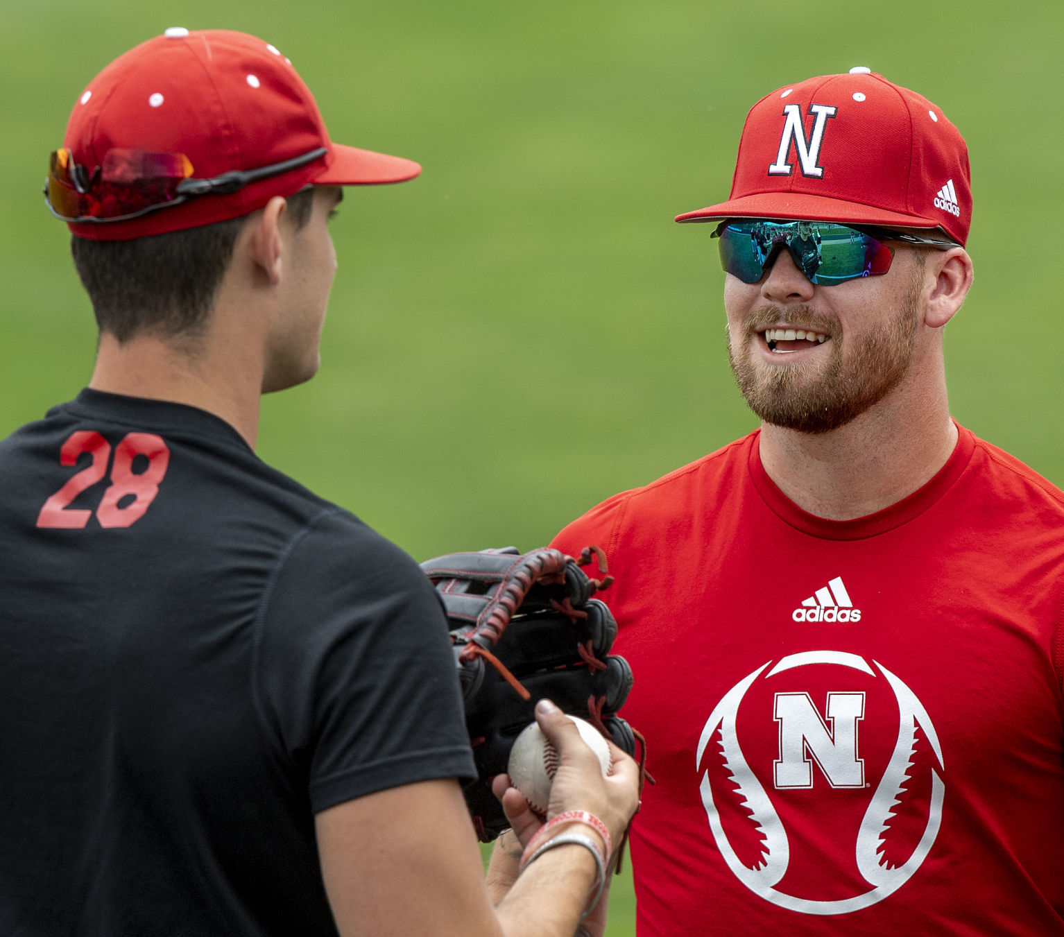 Nebraska baseball fall practice, 9.12